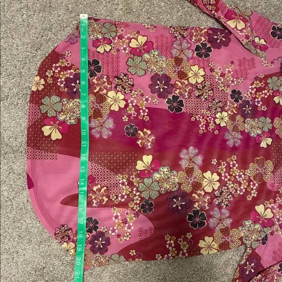 Johnny Was Multicolor Floral Blouse - Picture 8 of 8